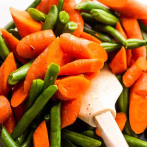 Blanched Carrot and Beans